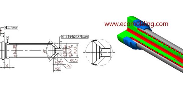 sprue-gating-hot-runner system