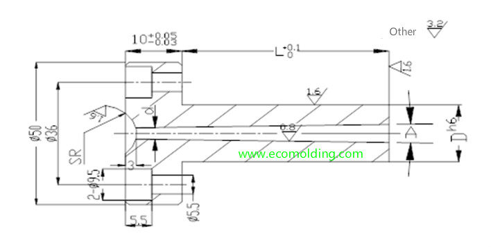 type A sprue bush