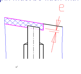 ejector higher than parting line