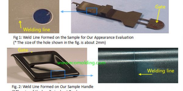 weld lines injection molding defects