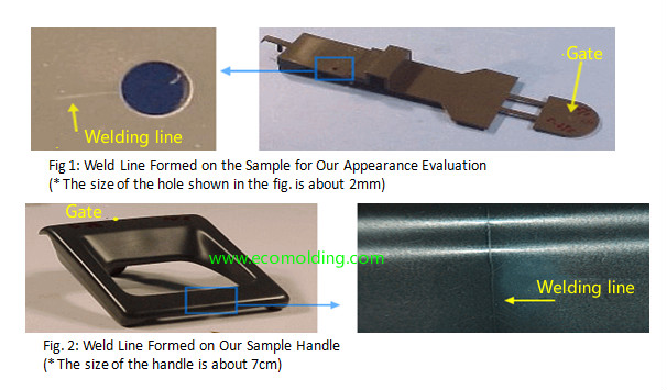 weld lines injection molding defects