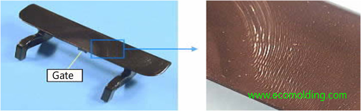 injection molding defects flow marks