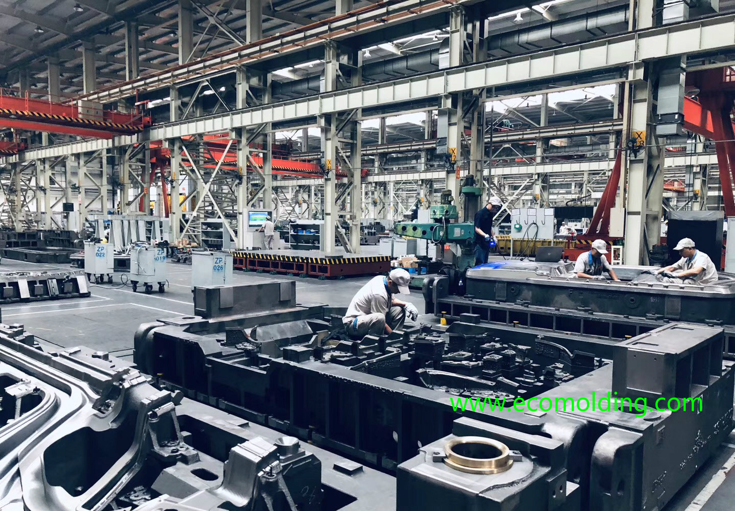 Plastic injection mold assembly process specification