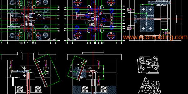 Injection-mold-layout-design